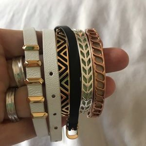 Stella and Dot set of 4 bracelets
